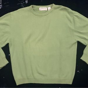 Orvis Green Crewneck Sweater